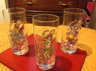 Ed hardy drinking glasses