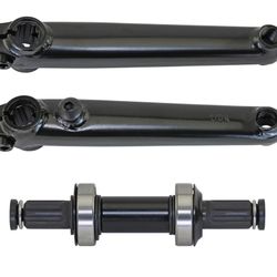 NEW Bicycle Bmx 175mm Crank Arms 3 Piece Set 