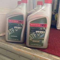 Honda Genuine ATF DW-1 And Oil Filter 