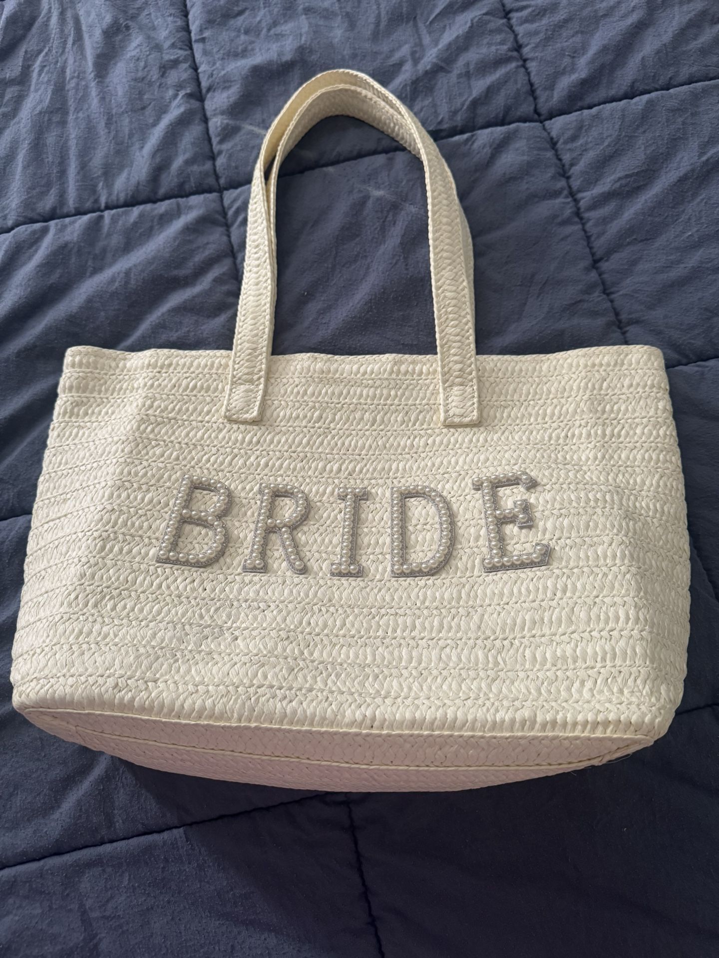 SHIRALEAH BRIDE TOTE IVORY