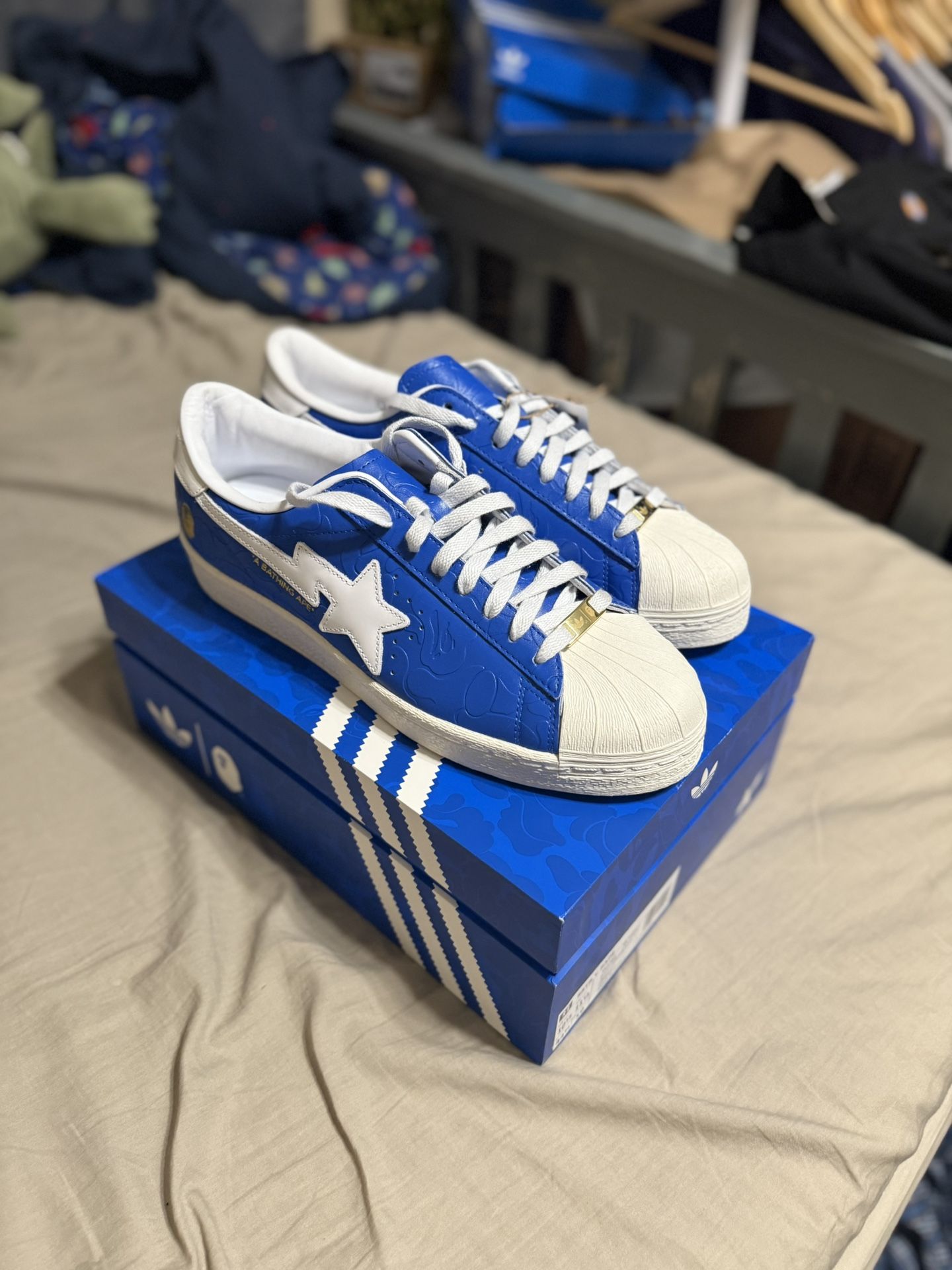 BAPE X Adidas Superstar