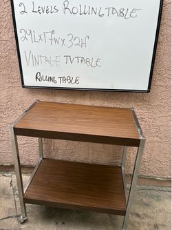 Vintage rolling carts