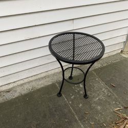 Iron Table For Outside Or Inside 