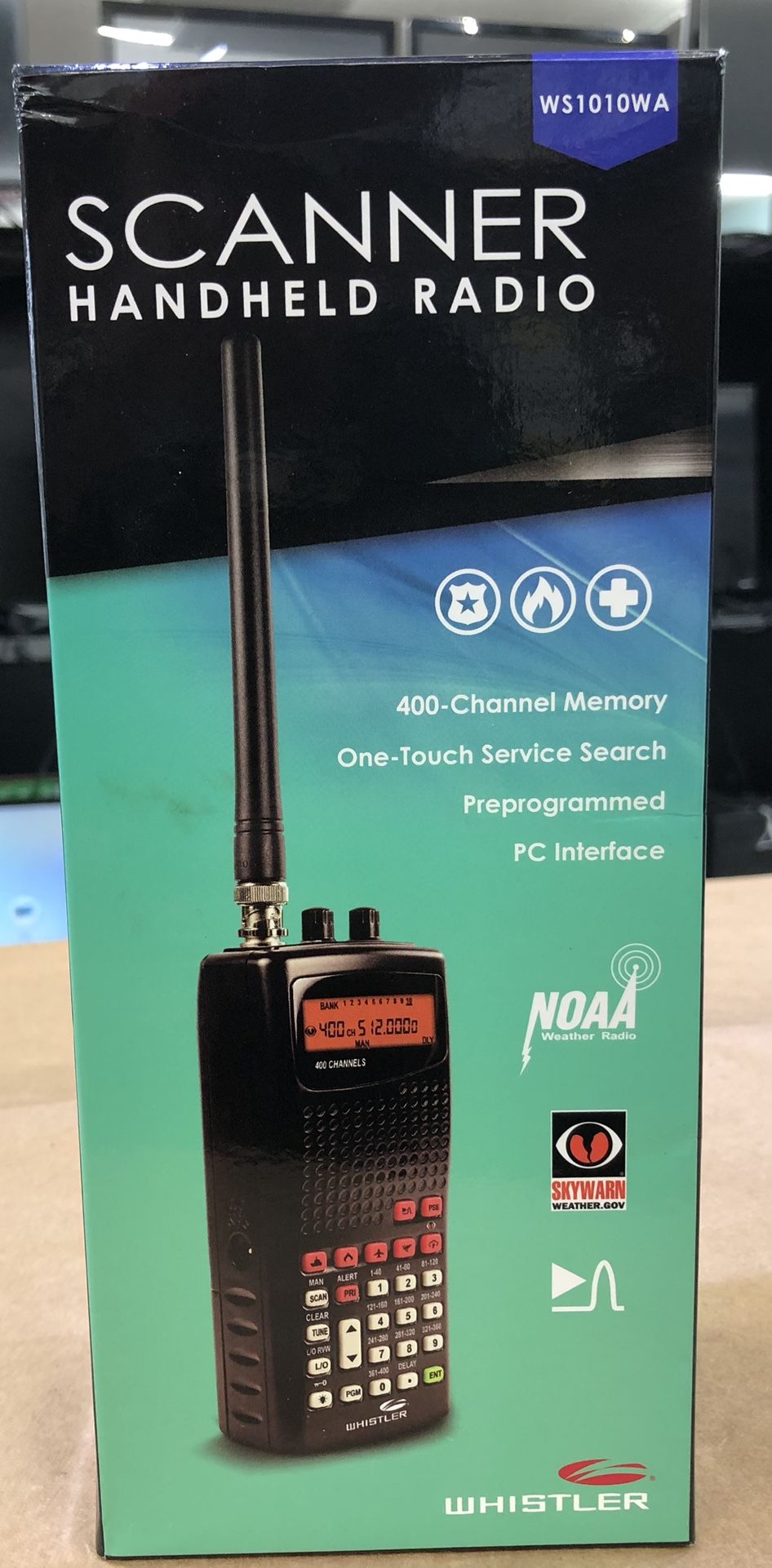 WHISTLER WS1010WA Radio Scanner