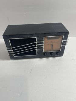 Vintage Manhattan WWTTON #188 Clock Radio Working Missing Power Supply