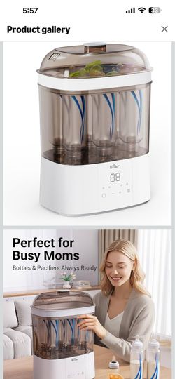 Bear Bottle Steam Sterilizer And Dryer