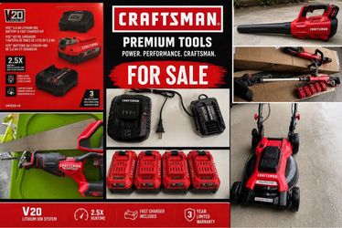 Brushless Craftsman full kit for home maintenance!