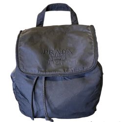 Prada Black Back Pack