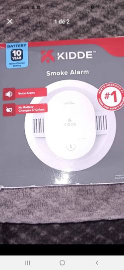 Detector de humo con bateria