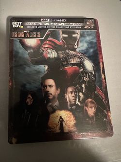 Iron Man 2 4K Ultra HD + Blu-ray SteelBook – Best Buy Exclusive
