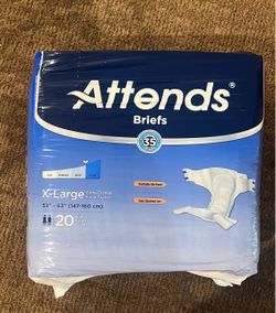 Adult Briefs/Protective Underwear, X-Large