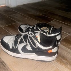 Nike Dunk Off White University Black 
