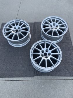 Evo X OEM Wheels 3x
