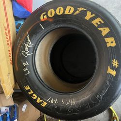 NASCAR Autographed Tire