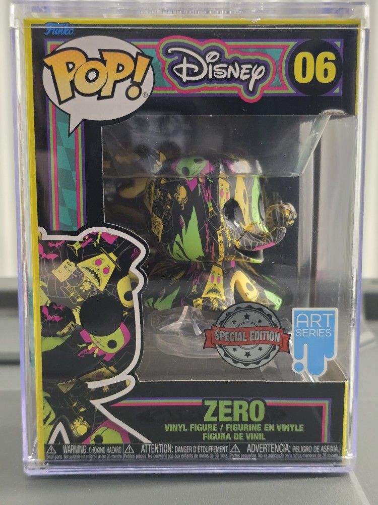 Nightmare Before Christmas: Zero Funko Pop Art 06