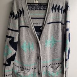 Roxy Cardigan Button Front Sweater