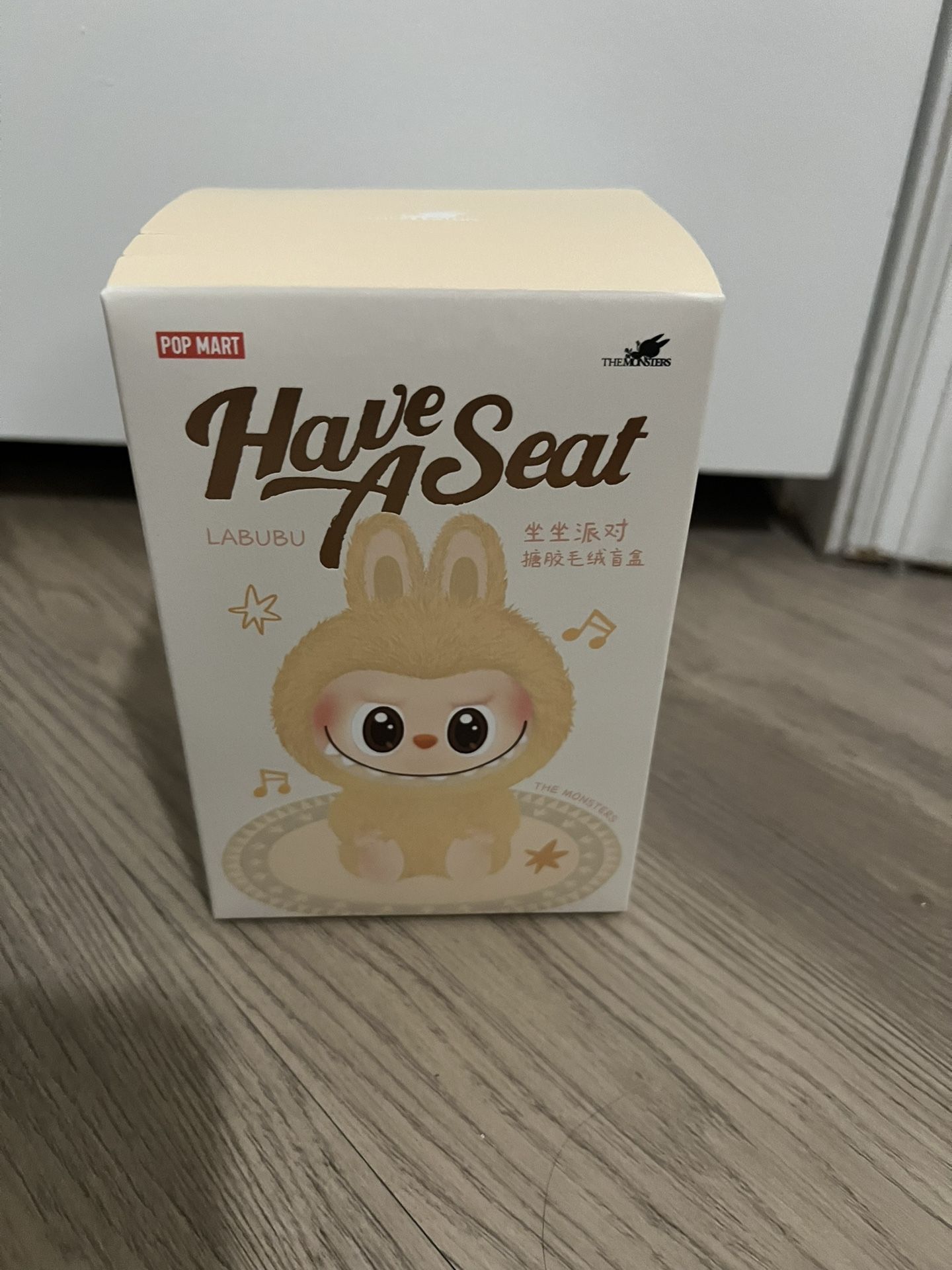 Authentic POP MART Labubu The Monsters Have A Seat Plush Toy