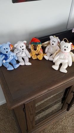 Christmas holiday TY beanies