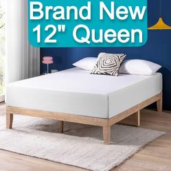 Brand New Queen Size 12 Inch Cooling Gel Memory Foam Mattress