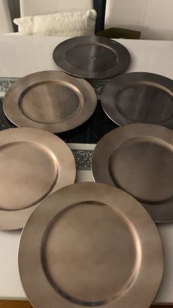Rose Gold Plates