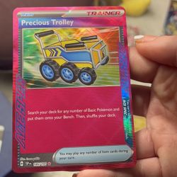 pokeman card - precious trolly ungraded 