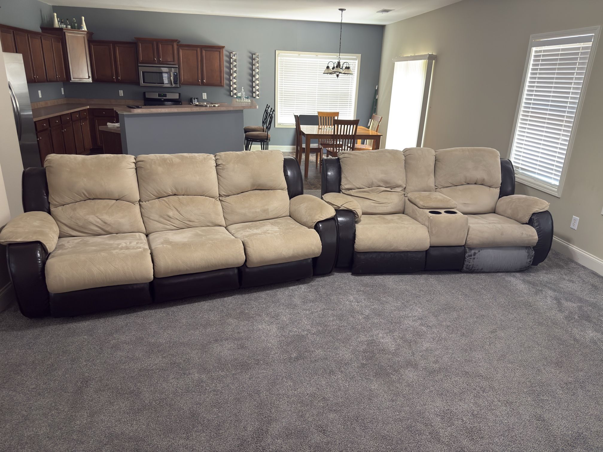 Reclining Sofa Set