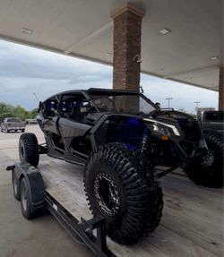 This Week. Get FREE. Yes Free.. installation.  On the purchase. Of any Audio System For  CAN AM MAVERICK & POLARIS RZR SXS UTV (We Finance)
