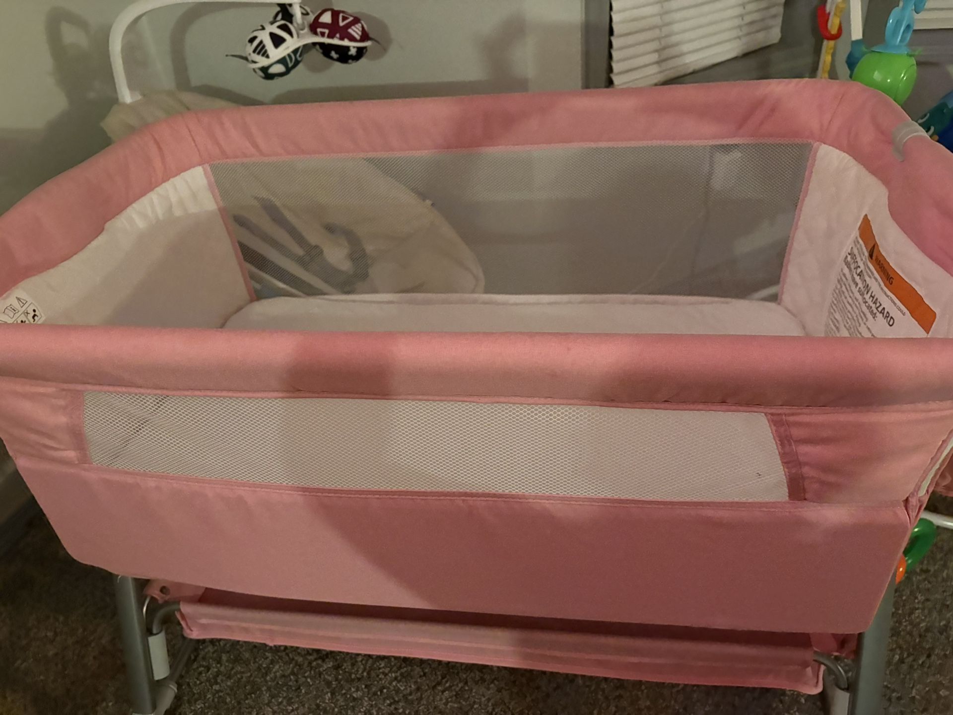 Baby Pink Bassinet 