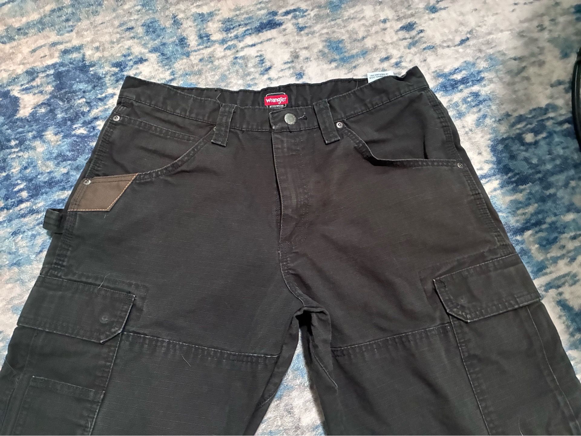 Wrangler, heavy duty construction pants