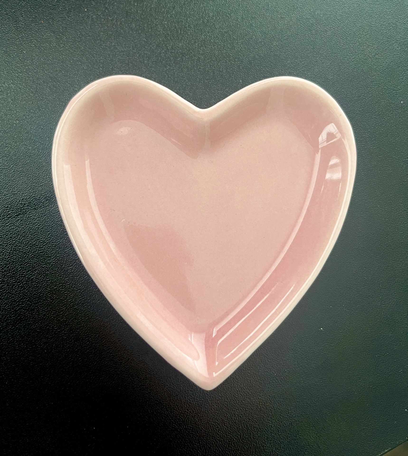 Ceramic Heart Trinket Dish