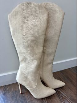 ShoeDazzle Paige Knee-High Stiletto Boots
