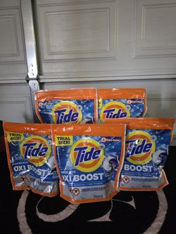 Tide Pods Xl Oxy Boost 9 Ct 