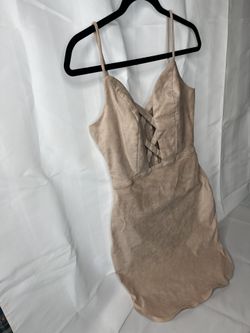 Beige Dress