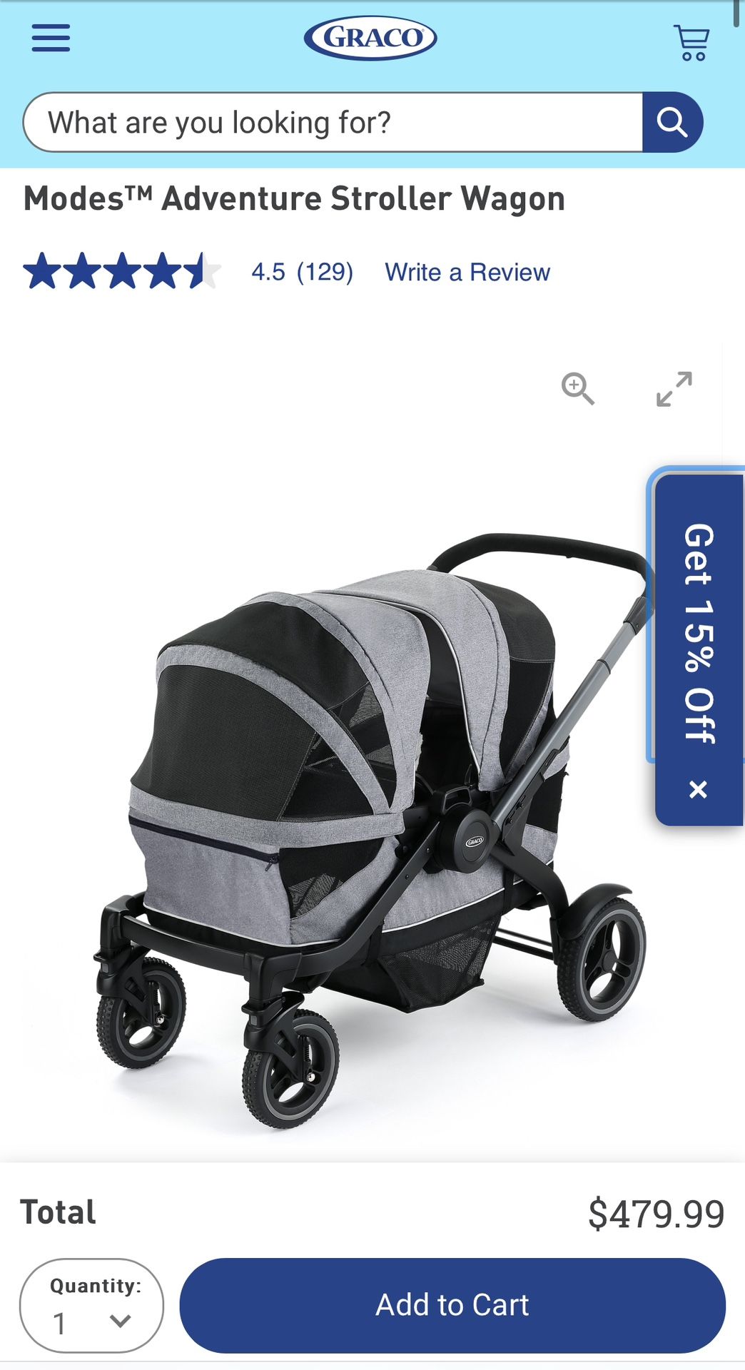 Graco Modes Adventure Stroller Wagon