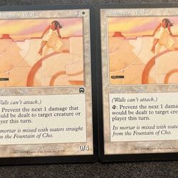 [2x] Alabaster Wall Mercadian Masques MTG
