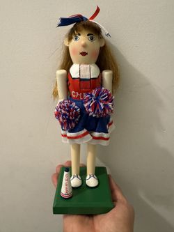 NUTCRACKER: Cheerleader, 9in, NEW, 2014