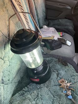 Coleman cigarette lighter light for camping