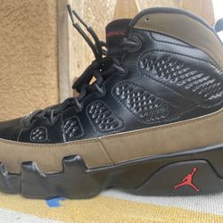 2012 Release “Olive” 9s Size 10 Mens