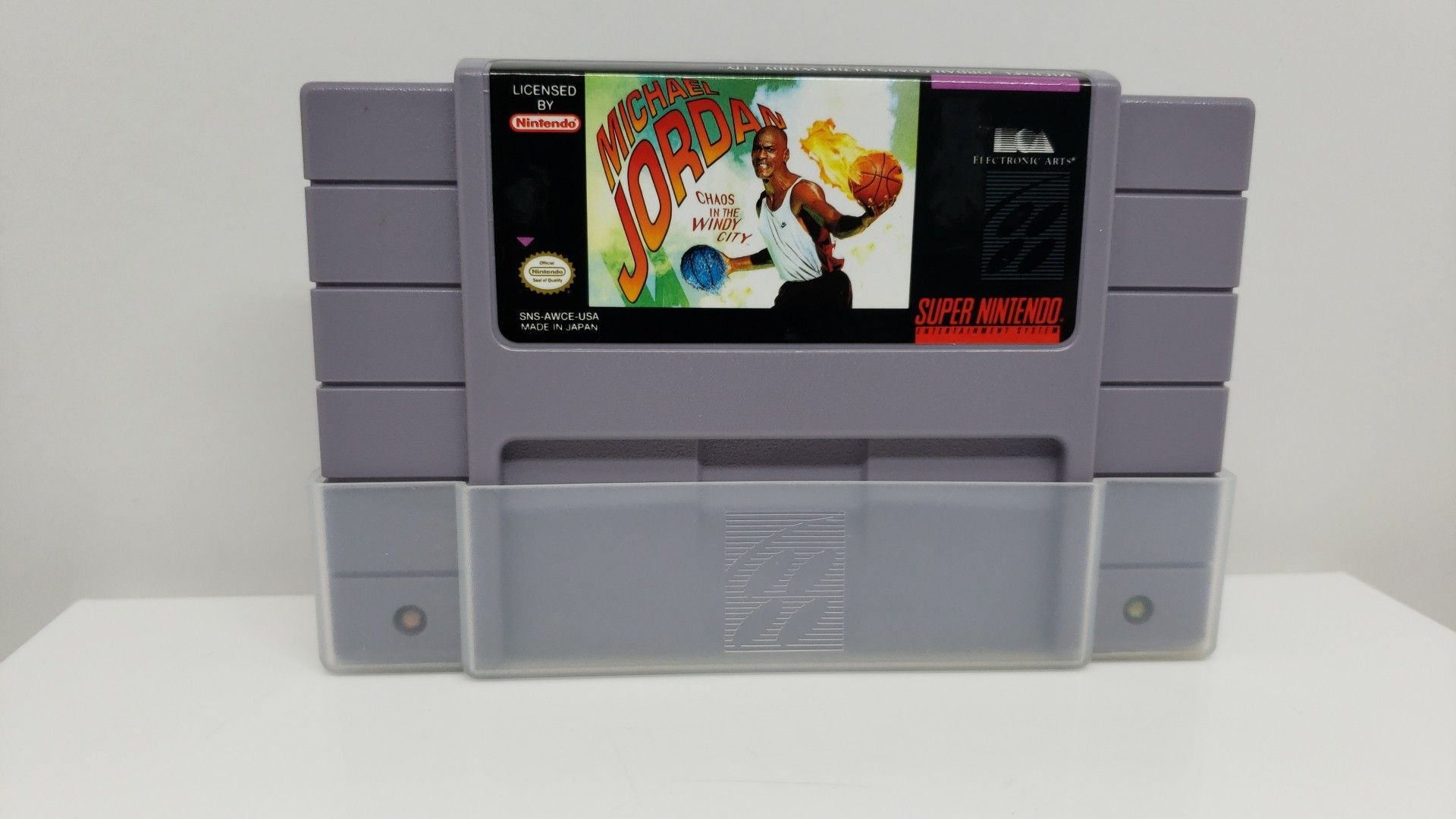 SUPER NINTENDO MICHAEL JORDAN