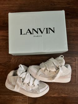 Lanvin Curb Shoes 8.5 Half Brand New 