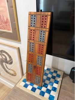 Vintage cribbage board