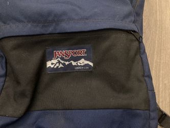 Vintage Jansport Backpack 80s 90s Made in USA Blue hiking Pack Bag for Sale  in Santa Clarita, CA - OfferUp