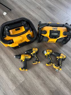 Variety DEWALT tools