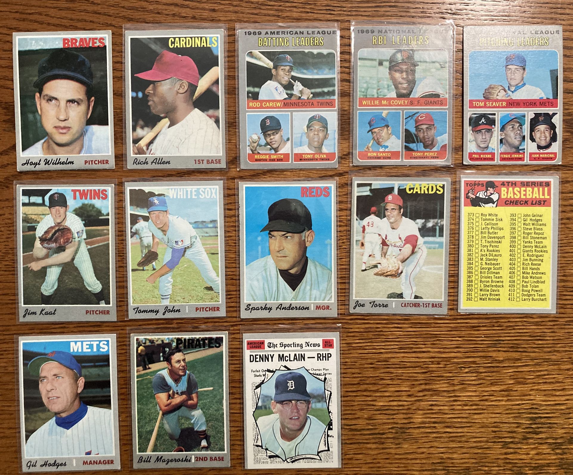 85 Different 1970 Topps Baseball Cards For Sale