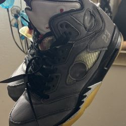 Jordan 5 Retro Off- White Muslin Size 10 Men
