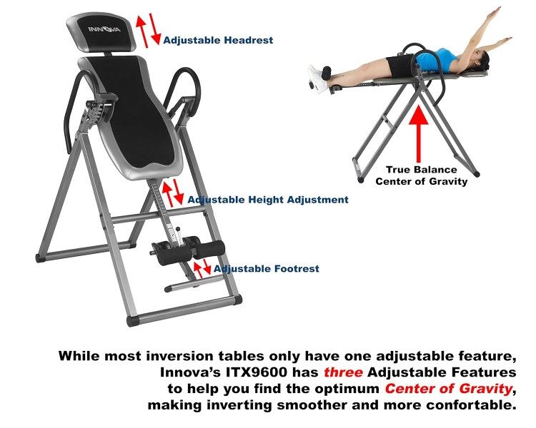 Innova ITX 9600 Heavy Duty Inversion Table