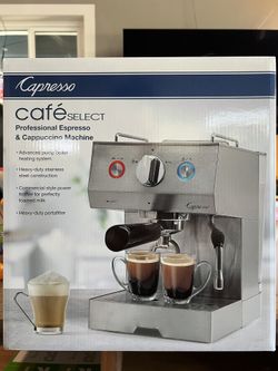 Capresso Cafe Select - Professional Espresso Machine For Coffee