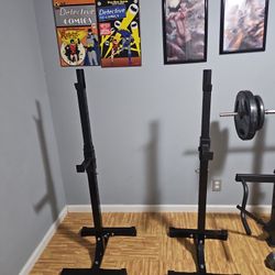 Two Weight  Squat  Bars