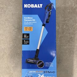 NEW Kobalt Cordless Pet Stick Vacuum Cleaner (Convertible to Handheld) 24V MAX