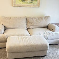 Couch Loveseat Ottoman